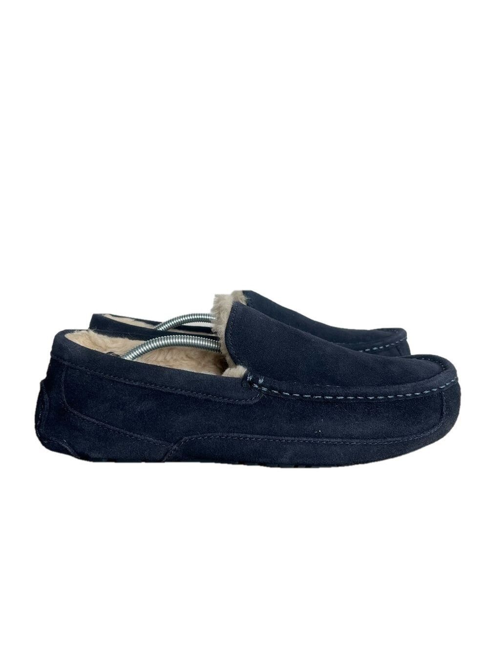UGG Men's Ascot Black Slip On Slipper Size 9 #179